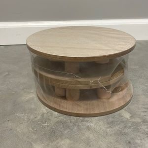 Wooden risers